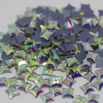 K9 Glass Crystal Loose Rhinestones Hotfix Flat Top Rectangle Shape Iron-on Rhinestones for DIY Crafts and Decoration